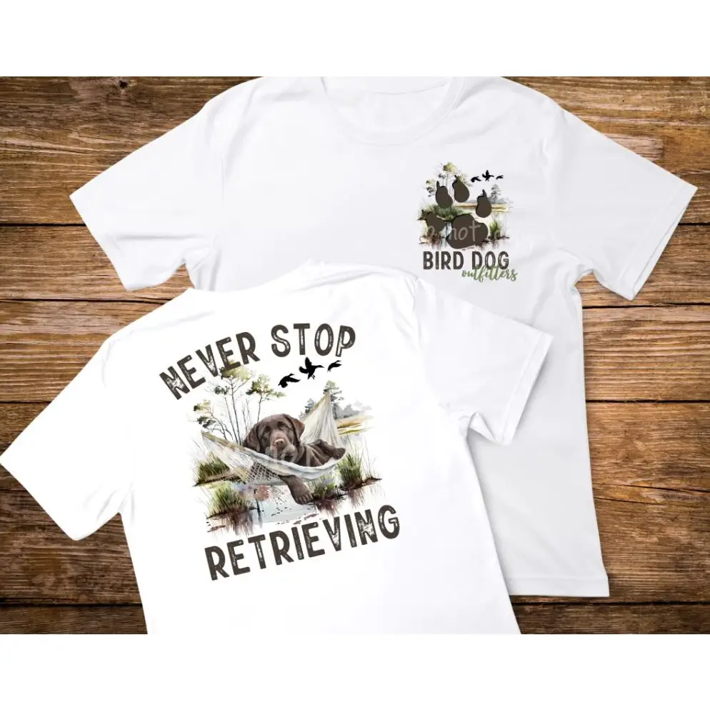 Never Stop Retrieving Boys Shirt