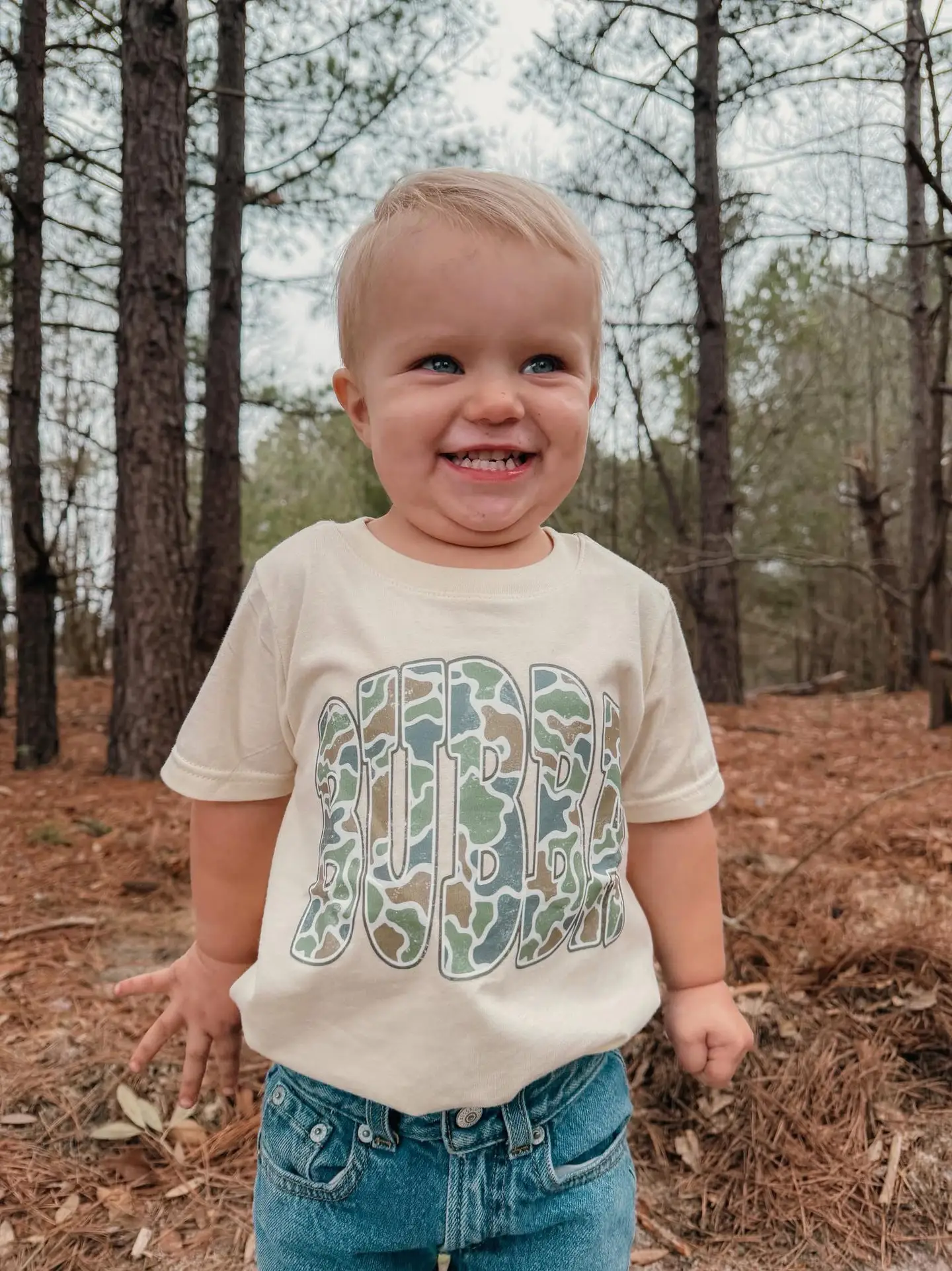 Camo Bubba boys tee