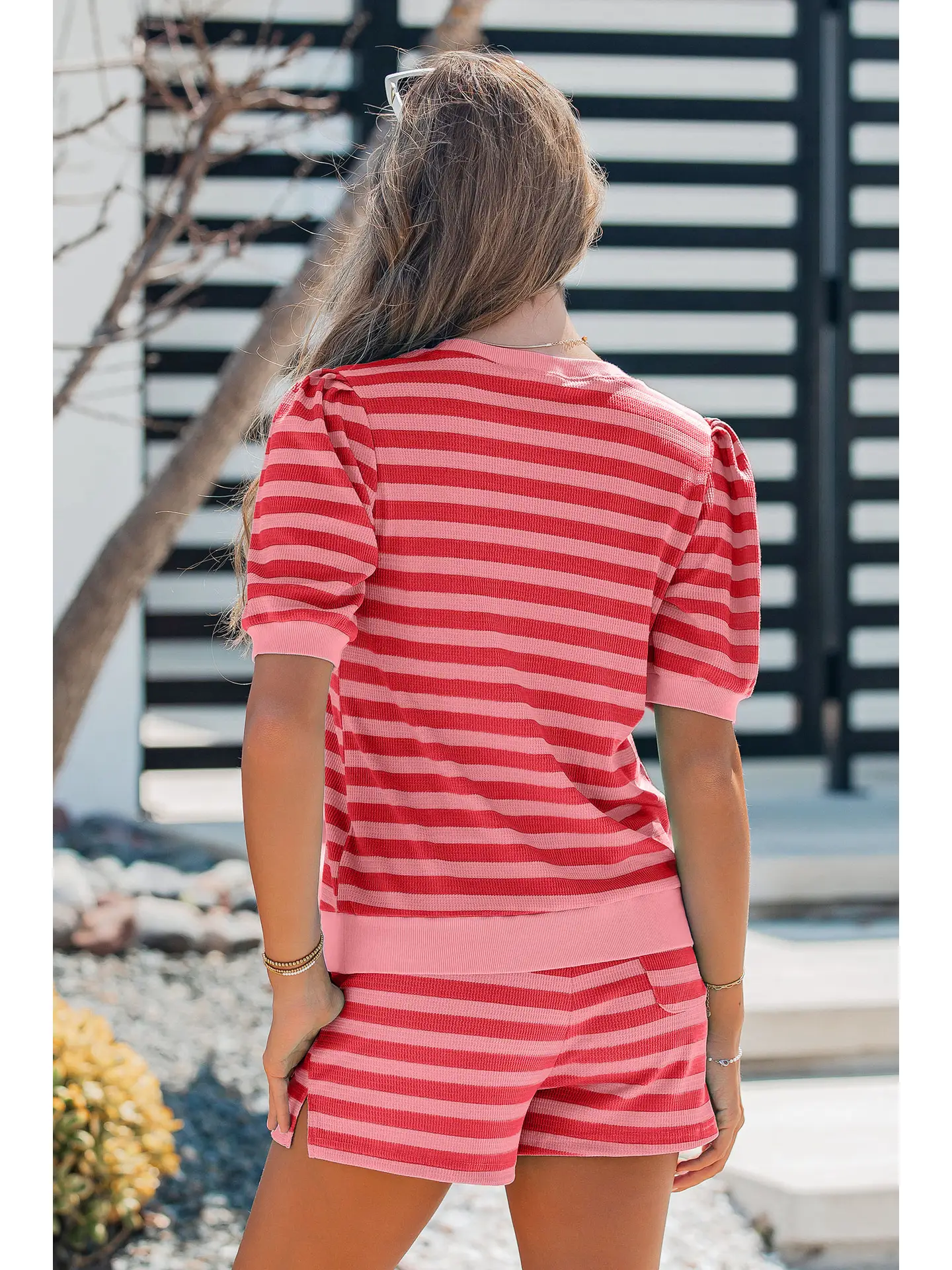Striped Drawstring Sets