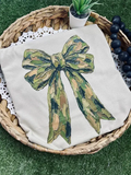 Painted Style Camo Bow(Gildan Tee)