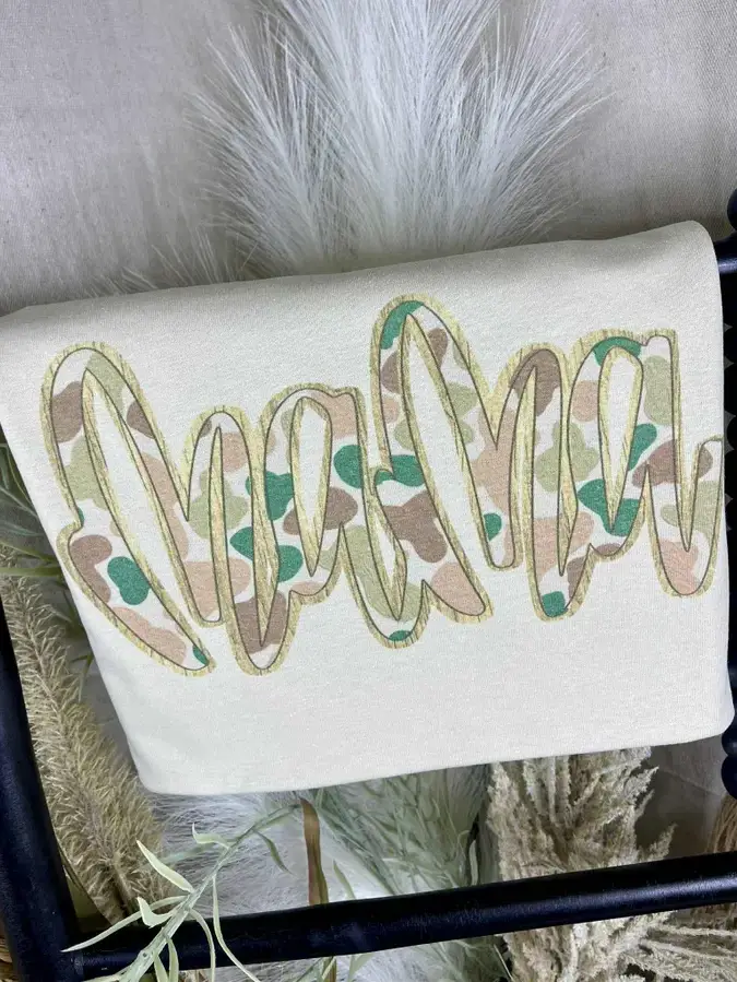 Mama Camo (Gildan Tee)