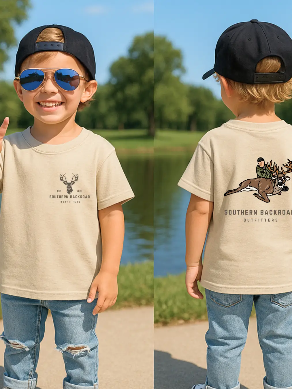 Boys Southern backroads Shirt
