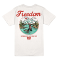 Freedom in the River T-Shirt- Vintage White | The Brave Ones