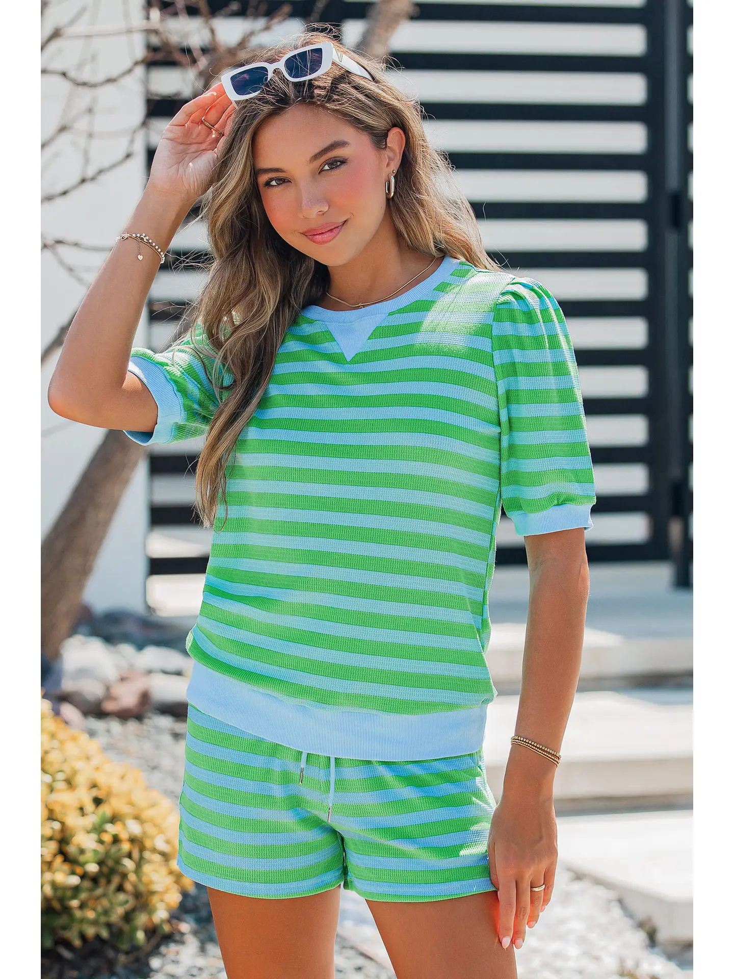 Striped Drawstring Sets