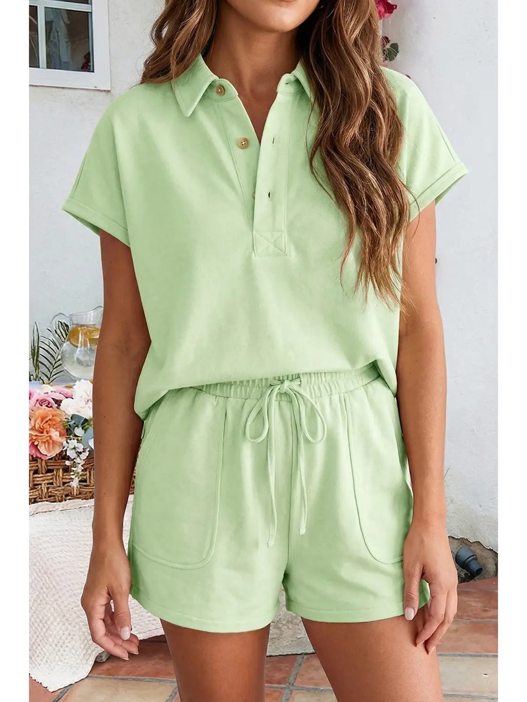 Striped Drawstring Sets