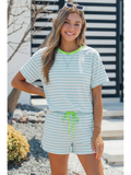 Striped Drawstring Sets